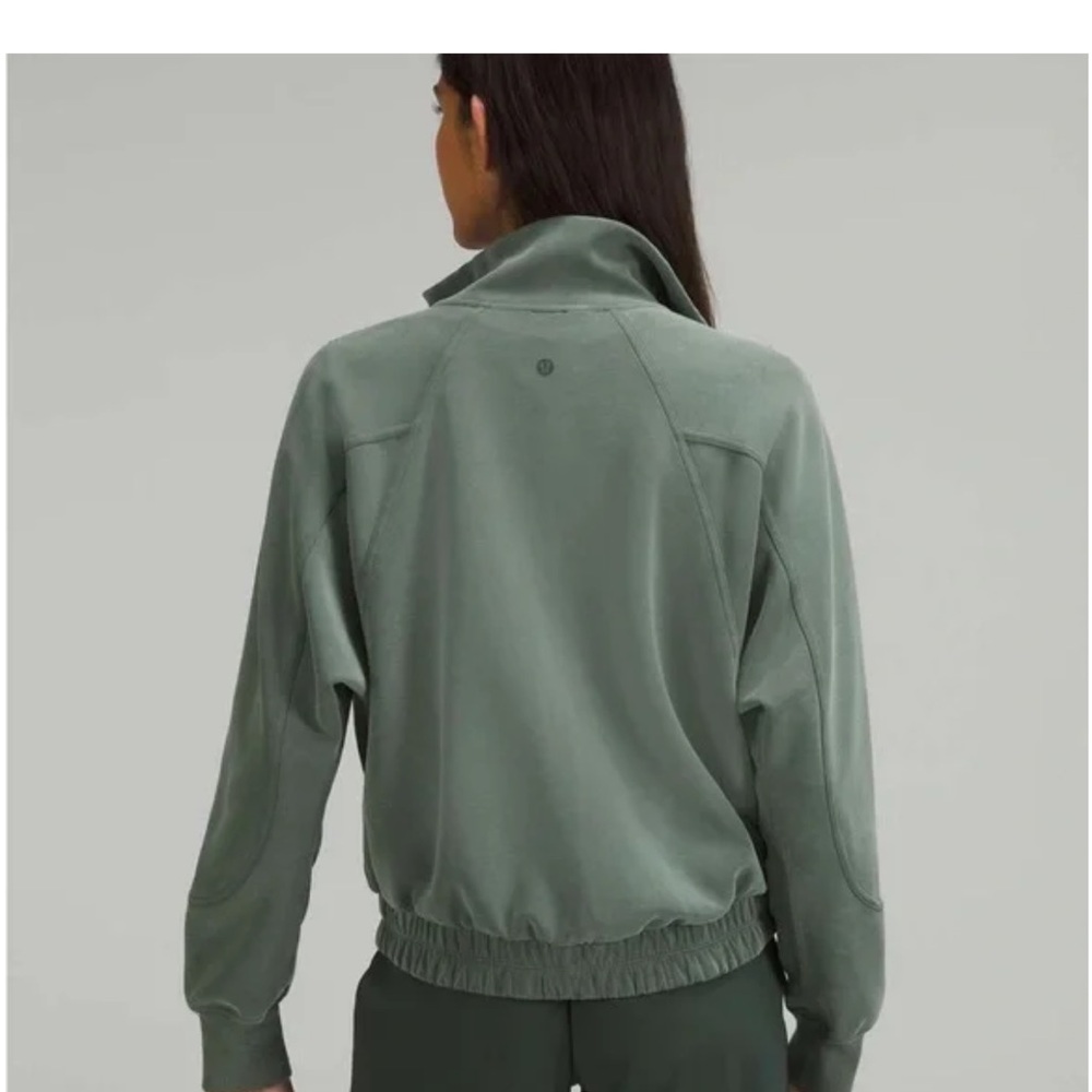 Lululemon Brushed Softstreme Funnel-Neck Zip Up - Picture 2 of 5
